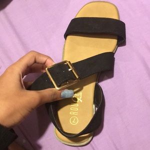 New strapped sandals